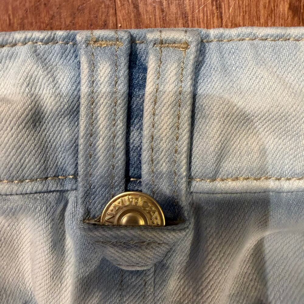 Nautica Jeans Co Womens Size 8 Light Wash Straight Leg Denim Jeans - Picture 5 of 9